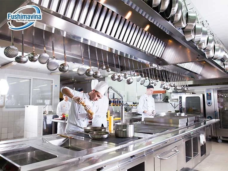 Thi công bếp công nghiệp chất lượng cao - Giải pháp trọn gói từ Kama