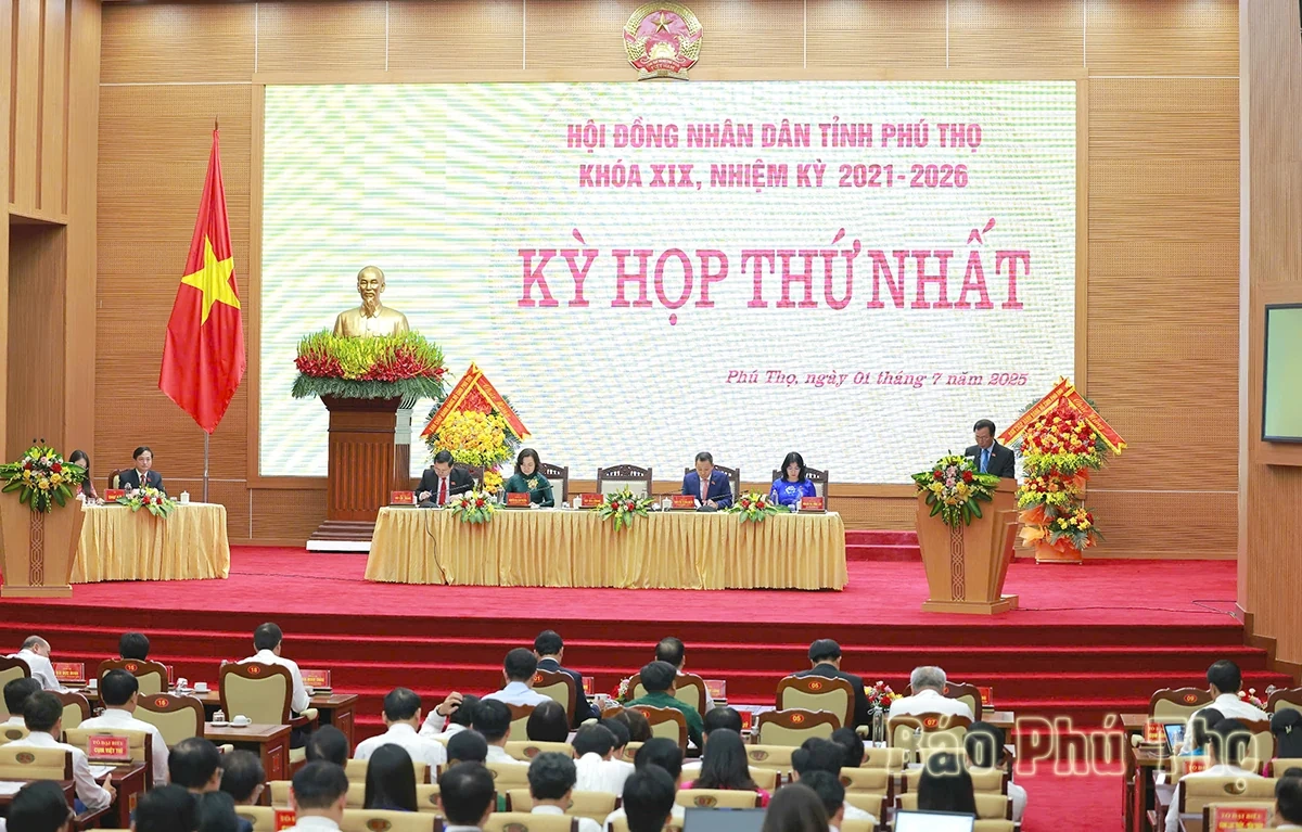 Kỳ họp thứ Nhất HĐND tỉnh Phú Thọ khoá XIX: Mở ra chương mới cho giai đoạn phát triển mới