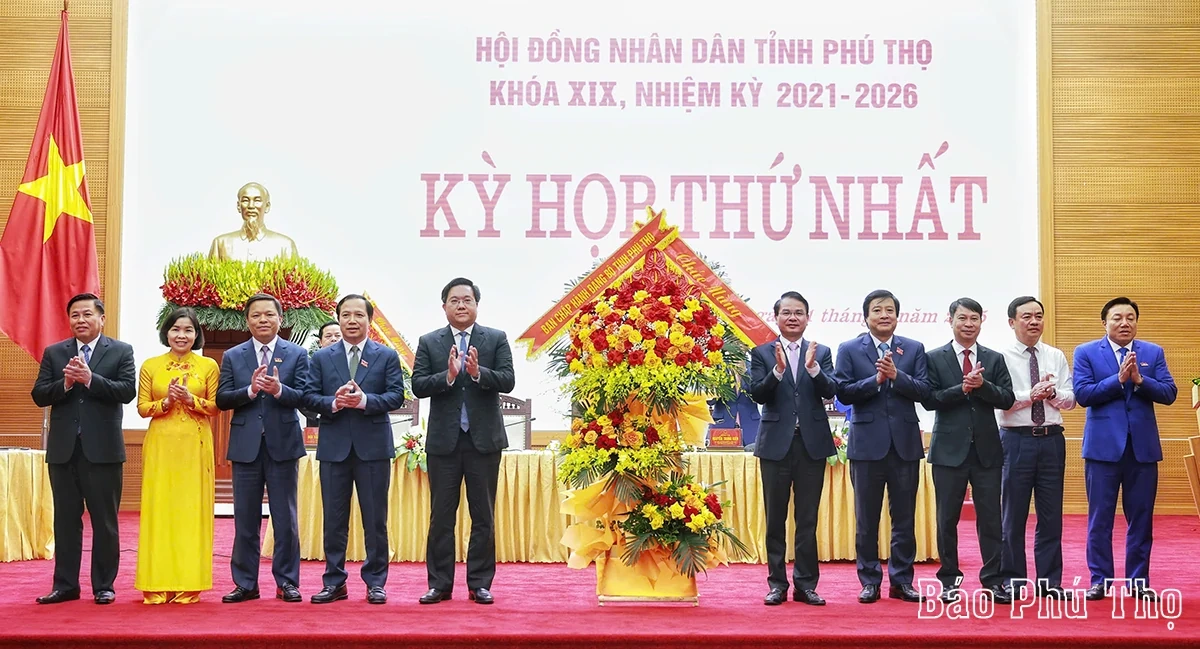Kỳ họp thứ Nhất HĐND tỉnh Phú Thọ khoá XIX: Mở ra chương mới cho giai đoạn phát triển mới