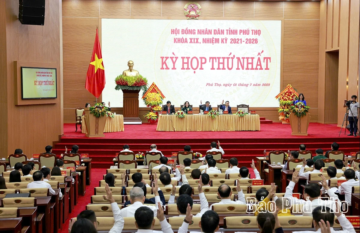 Kỳ họp thứ Nhất HĐND tỉnh Phú Thọ khoá XIX: Mở ra chương mới cho giai đoạn phát triển mới