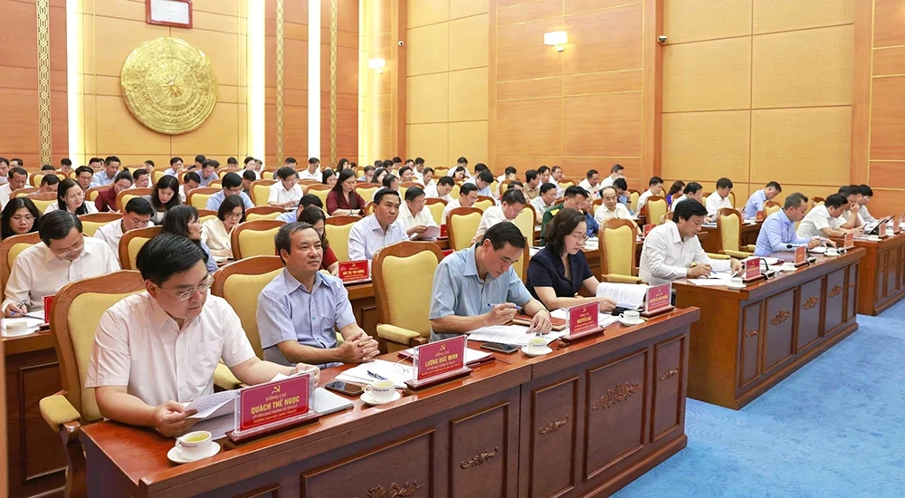 Hội nghị lần thứ Nhất Ban Chấp hành Đảng bộ tỉnh, nhiệm kỳ 2020 – 2025