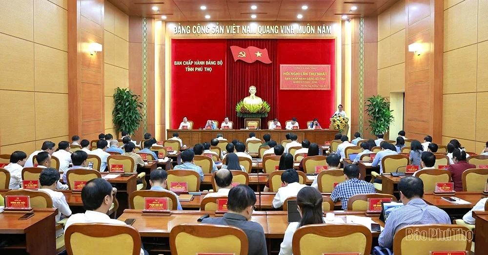 Hội nghị lần thứ Nhất Ban Chấp hành Đảng bộ tỉnh, nhiệm kỳ 2020 – 2025