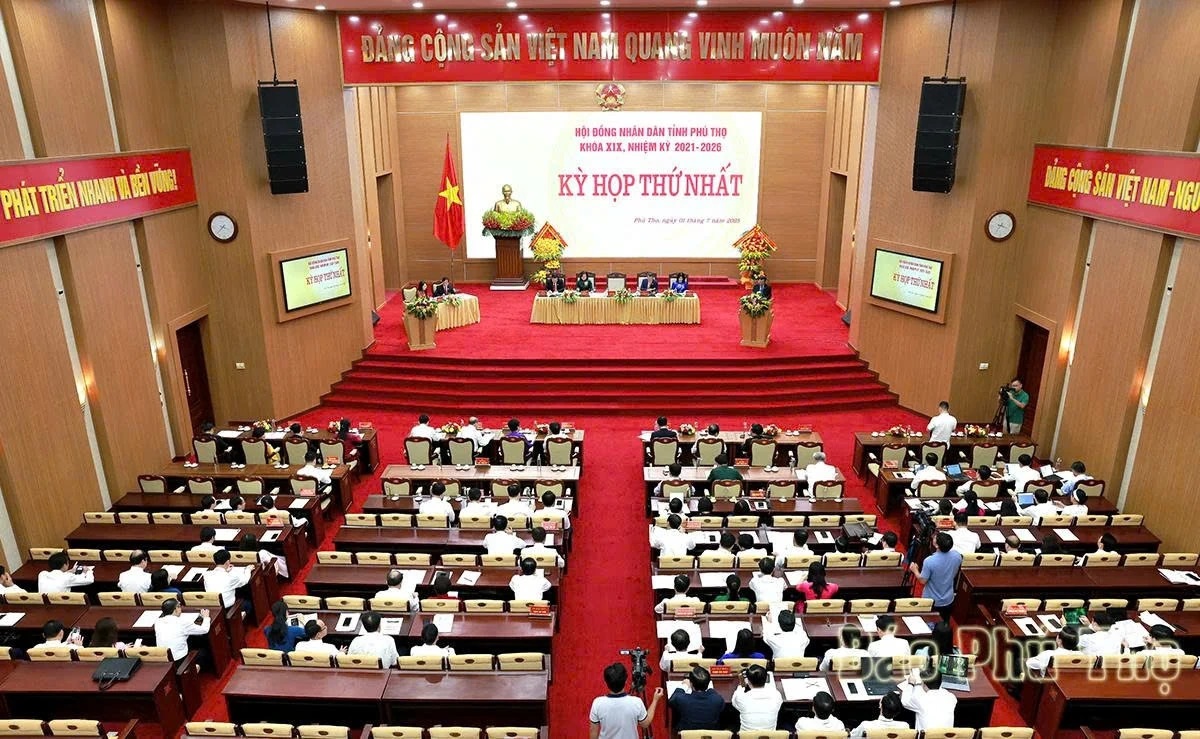 Kỳ họp thứ Nhất HĐND tỉnh Phú Thọ khoá XIX: Mở ra chương mới cho giai đoạn phát triển mới