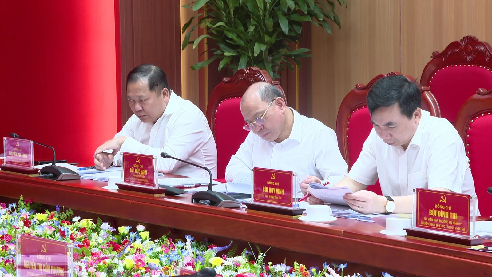 Hội nghị Ban Thường vụ Tỉnh ủy