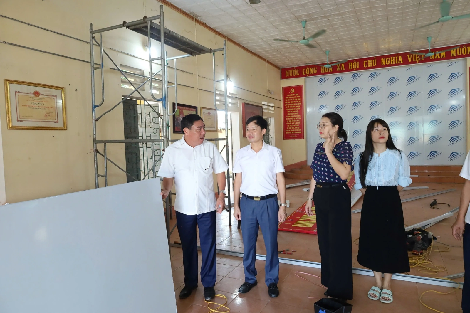 Sẵn sàng vận hành xã mới