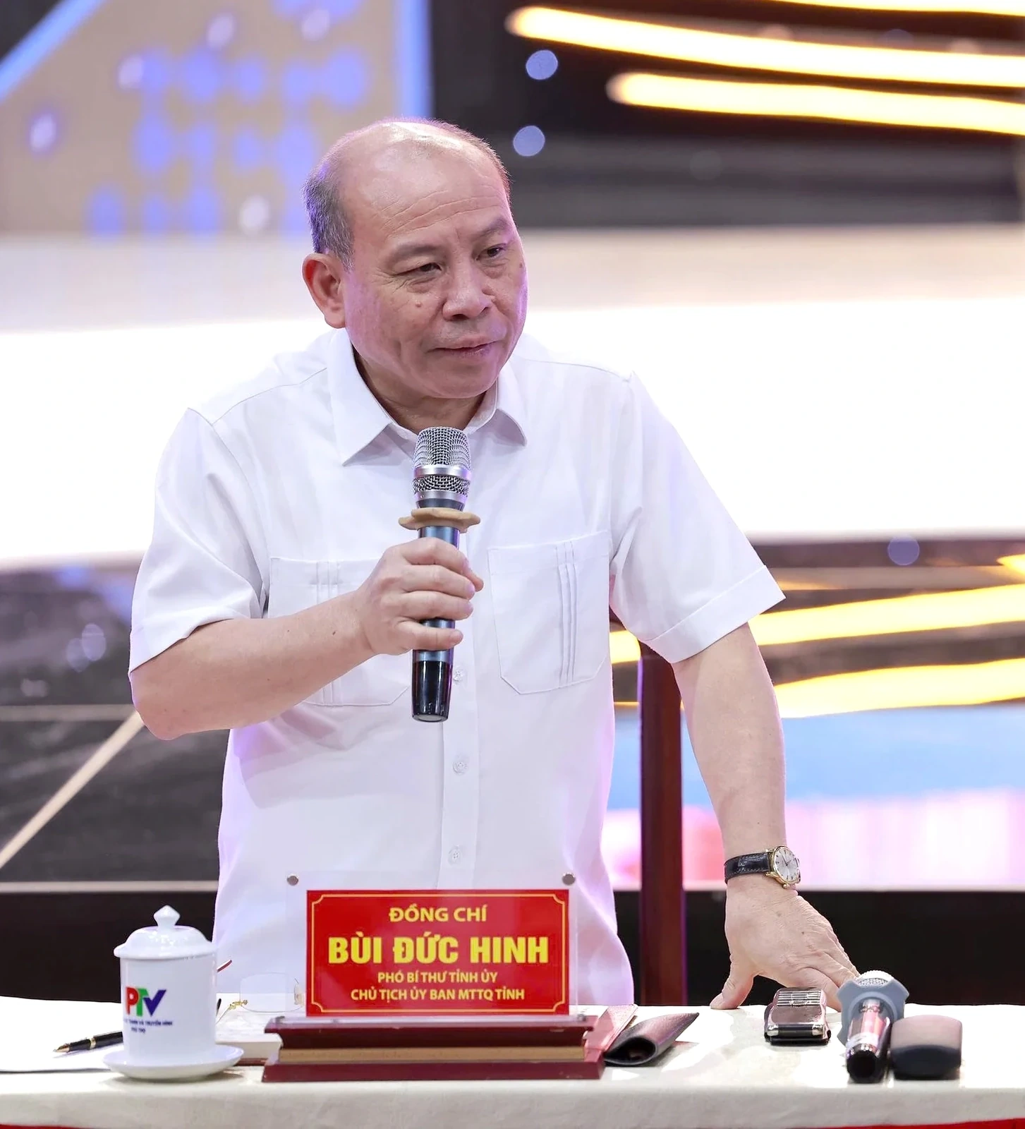 Thường trực Tỉnh uỷ làm việc với Báo và phát thanh, truyền hình Phú Thọ