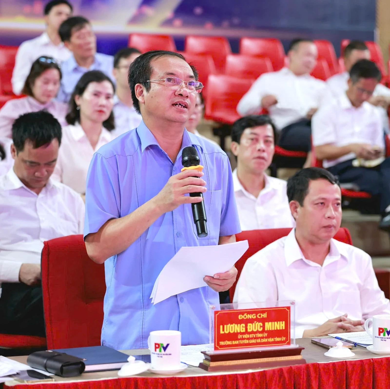 Thường trực Tỉnh uỷ làm việc với Báo và phát thanh, truyền hình Phú Thọ