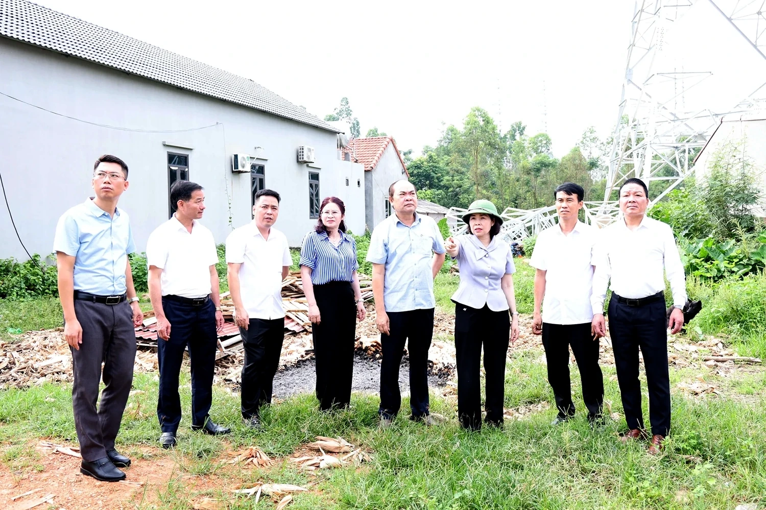 Kiểm tra tiến độ dự án Đường dây 500kV Lào Cai - Vĩnh Yên