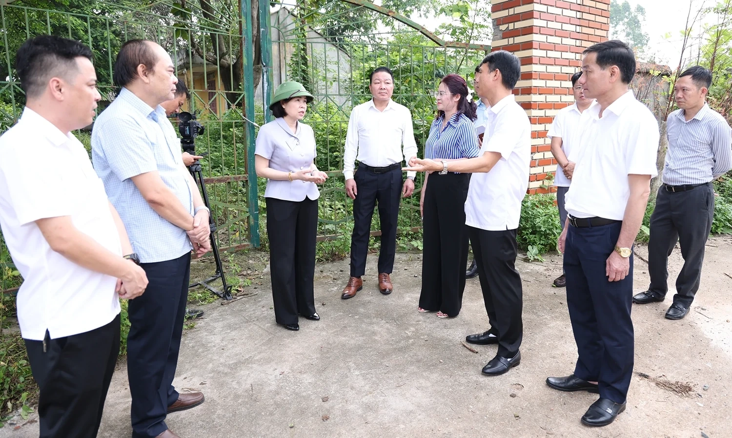 Kiểm tra tiến độ dự án Đường dây 500kV Lào Cai - Vĩnh Yên