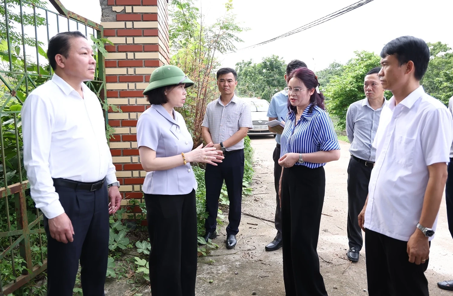 Kiểm tra tiến độ dự án Đường dây 500kV Lào Cai - Vĩnh Yên