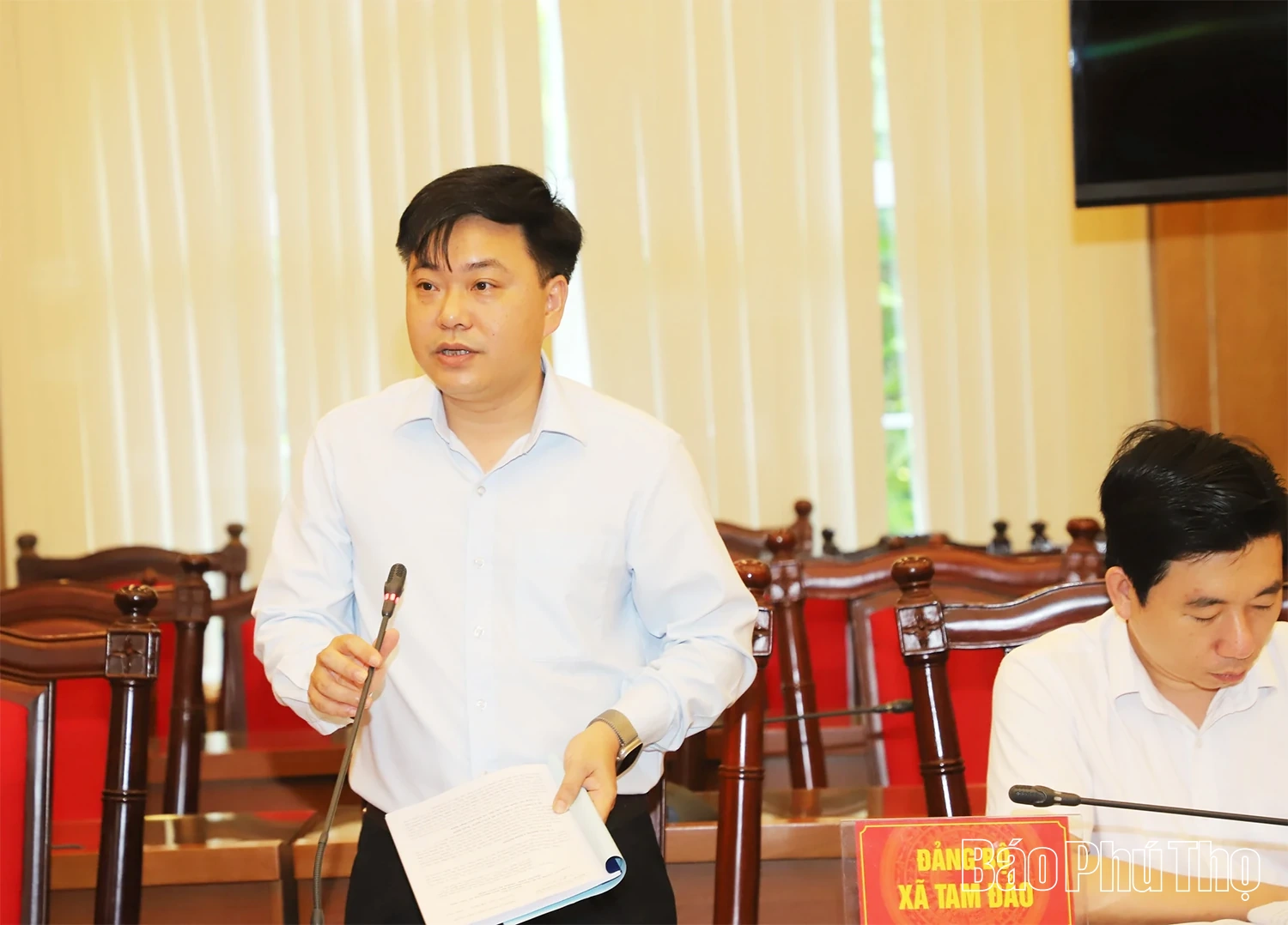 Tổ công tác số 4 duyệt Văn kiện Đại hội Đảng bộ 9 xã, phường nhiệm kỳ 2025 - 2030