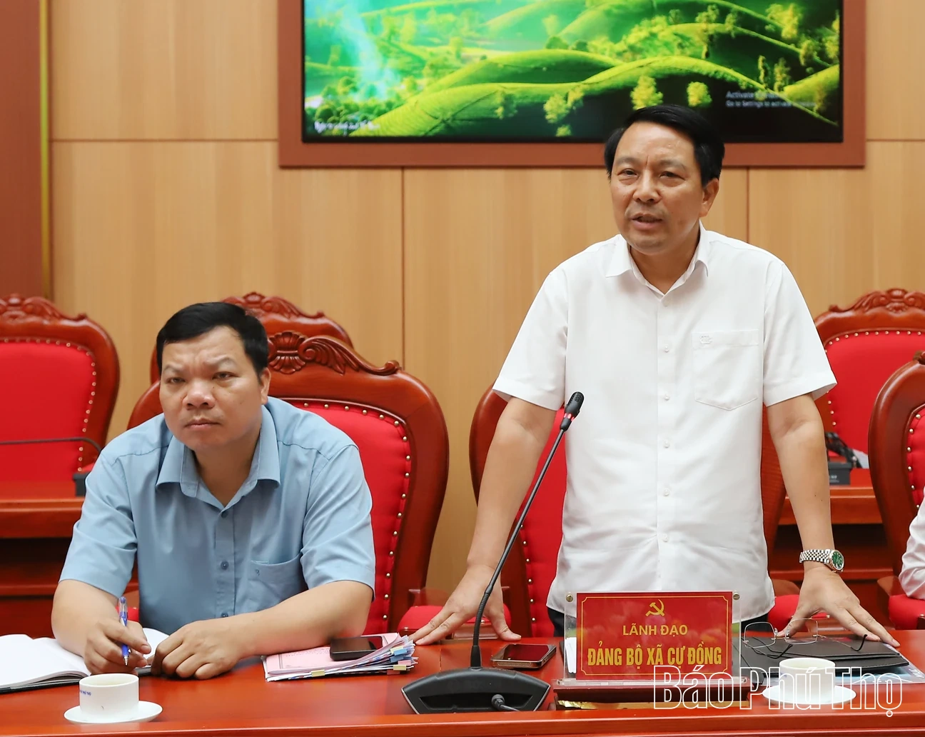 Tổ công tác số 3 duyệt văn kiện Đại hội Đảng bộ 11 xã nhiệm kỳ 2025 - 2030