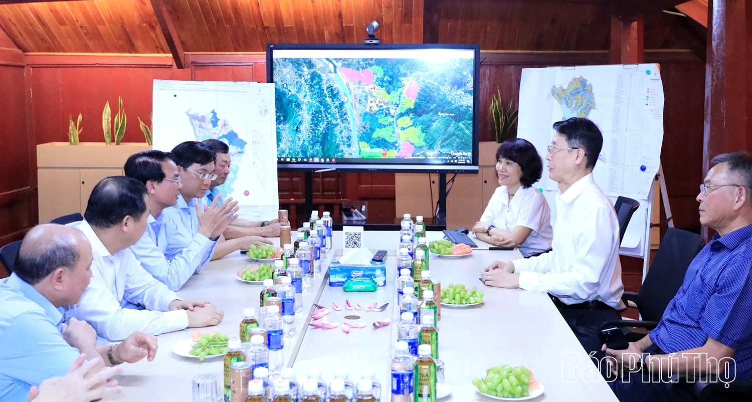 Thường trực Tỉnh ủy kiểm tra tiến độ triển khai thực hiện các dự án trọng điểm tại khu vực Hòa Bình (cũ)