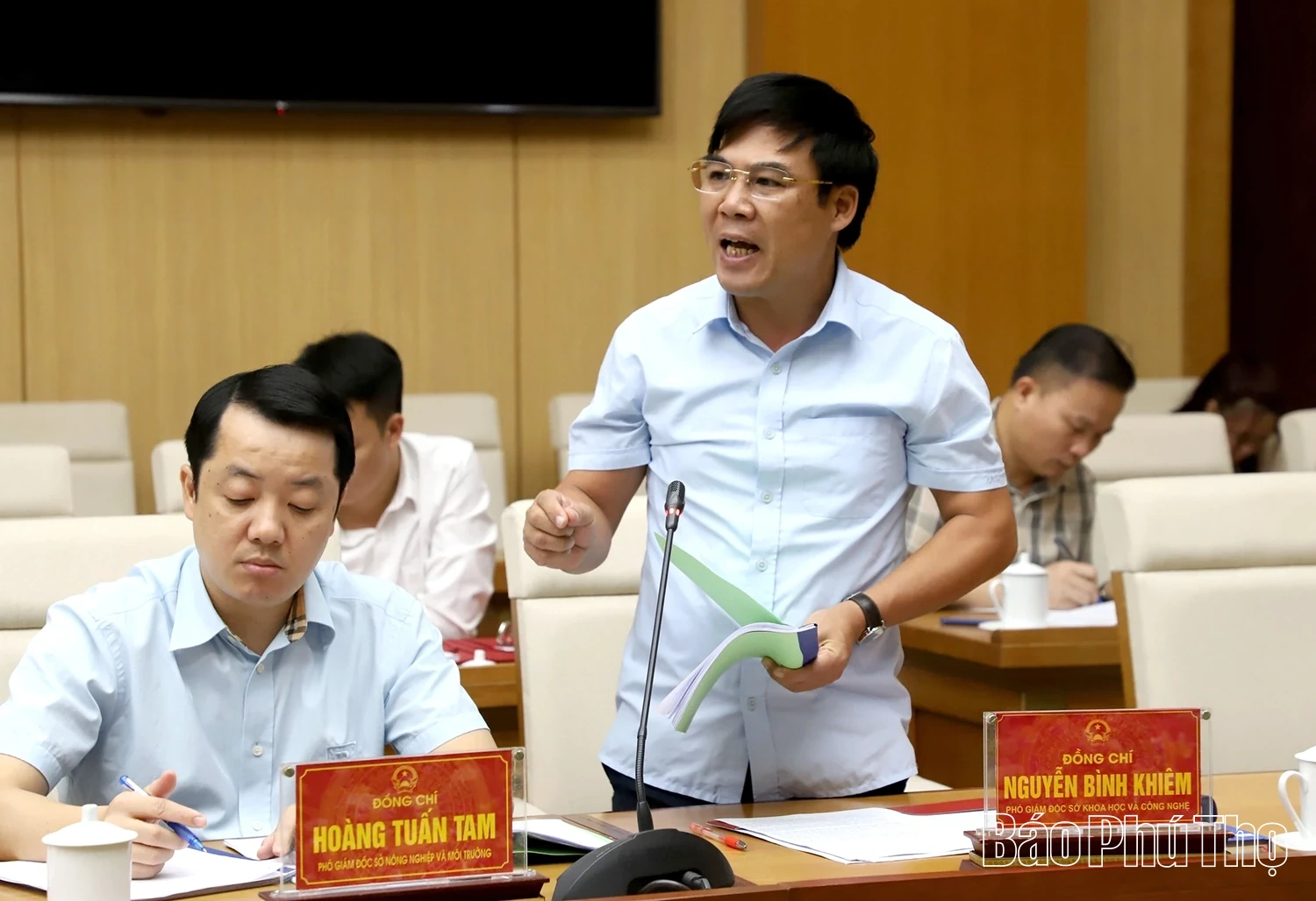 Tổ công tác số 4 của Ban Thường vụ Tỉnh ủy duyệt văn kiện Đại hội Đảng bộ Công an tỉnh nhiệm kỳ 2025-2030