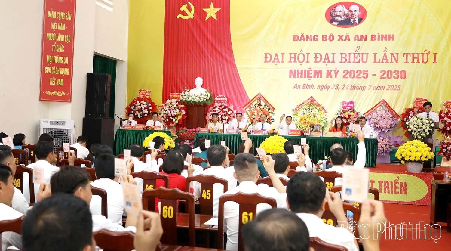 Đại hội Đảng bộ xã An Bình lần thứ I, nhiệm kỳ 2025 - 2030