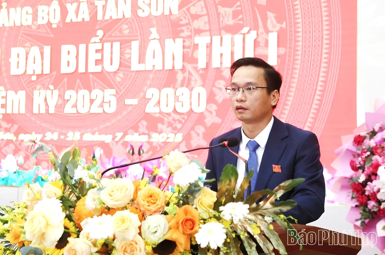 Đại hội đại biểu Đảng bộ xã Tân Sơn lần thứ I, nhiệm kỳ 2025 - 2030