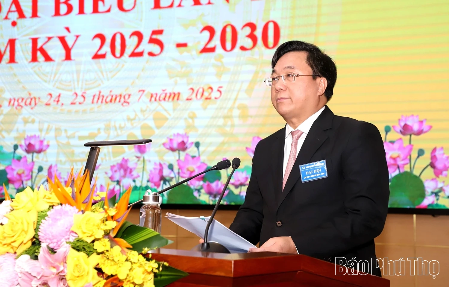 Đại hội đại biểu Đảng bộ Công an tỉnh Phú Thọ lần thứ I, nhiệm kỳ 2025 - 2030 thành công tốt đẹp