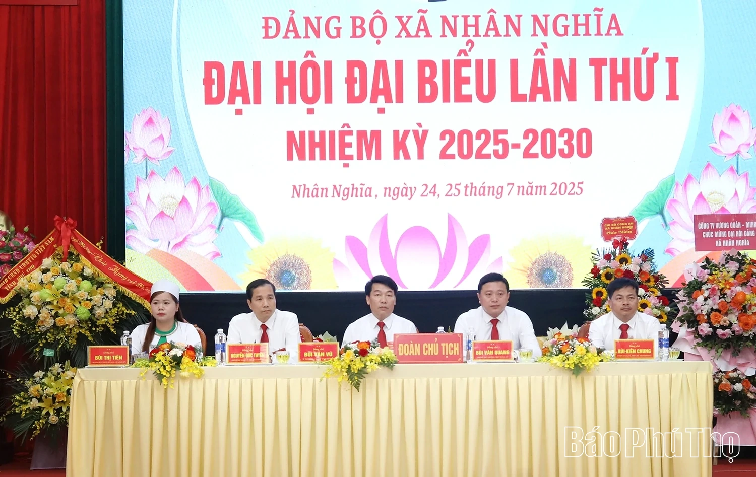 Đại hội đại biểu Đảng bộ xã Nhân Nghĩa lần thứ I, nhiệm kỳ 2025–2030