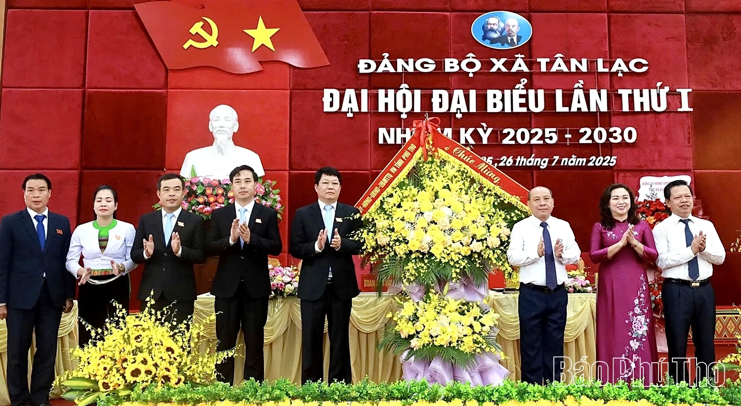 Đại hội Đại biểu Đảng bộ xã Tân Lạc lần thứ I, nhiệm kỳ 2025 – 2030