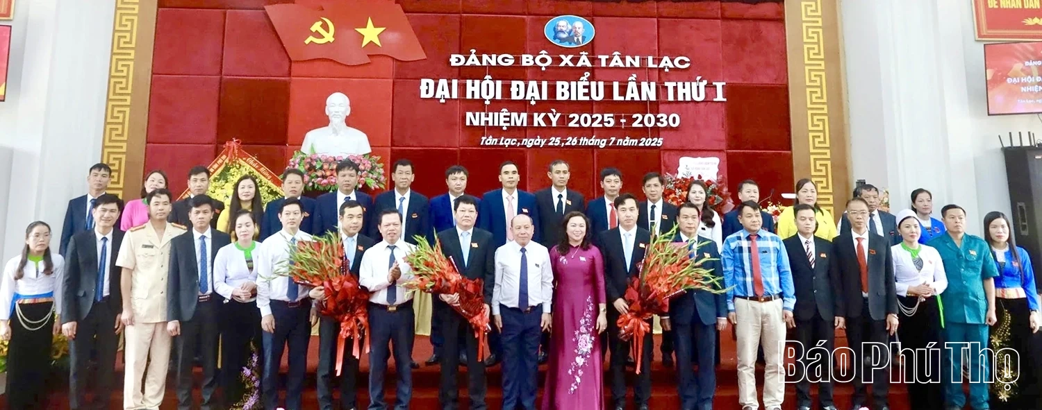 Đại hội Đại biểu Đảng bộ xã Tân Lạc lần thứ I, nhiệm kỳ 2025 – 2030