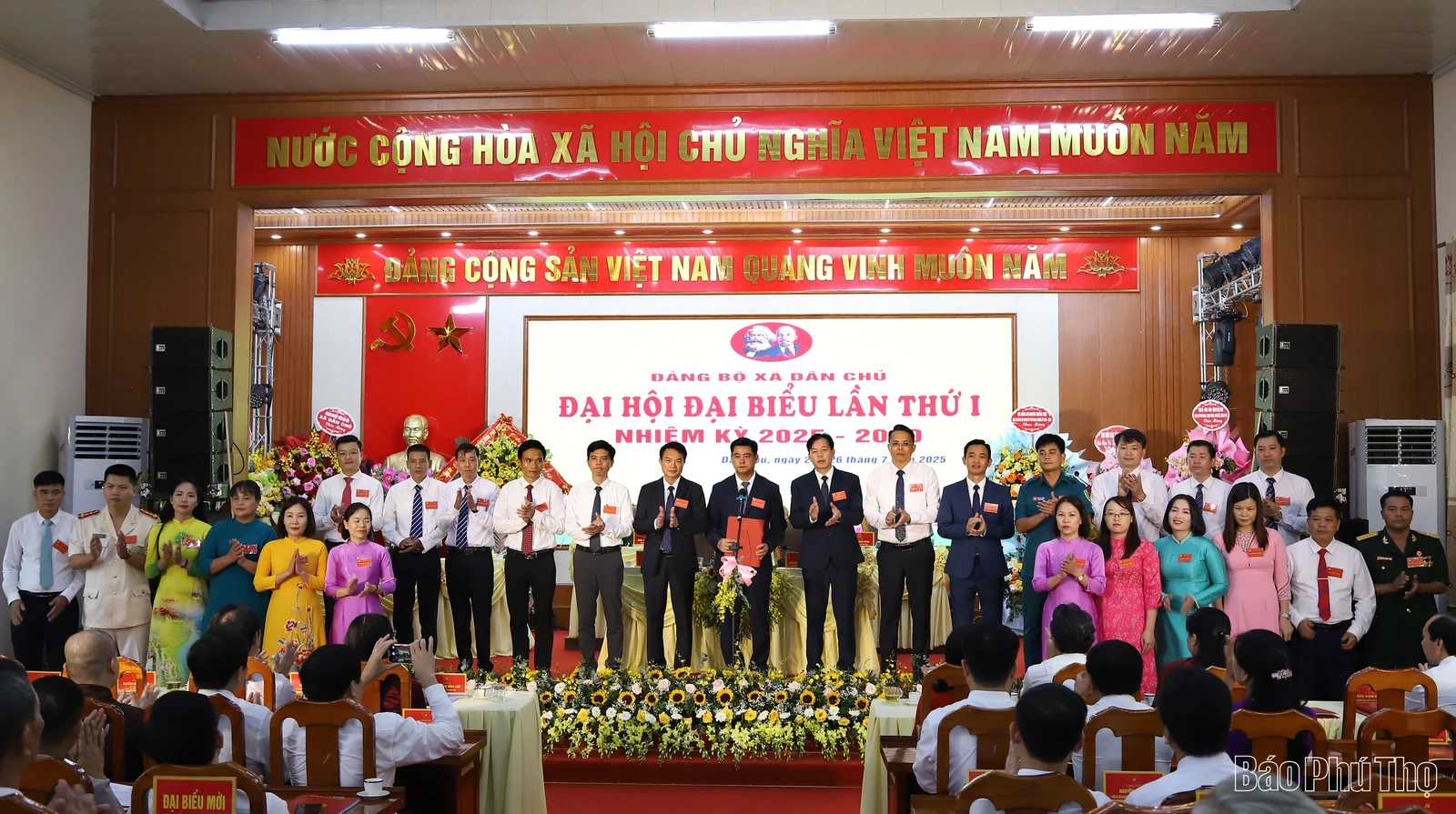 Đại hội đại biểu Đảng bộ xã Dân Chủ lần thứ I nhiệm kỳ 2025 - 2030