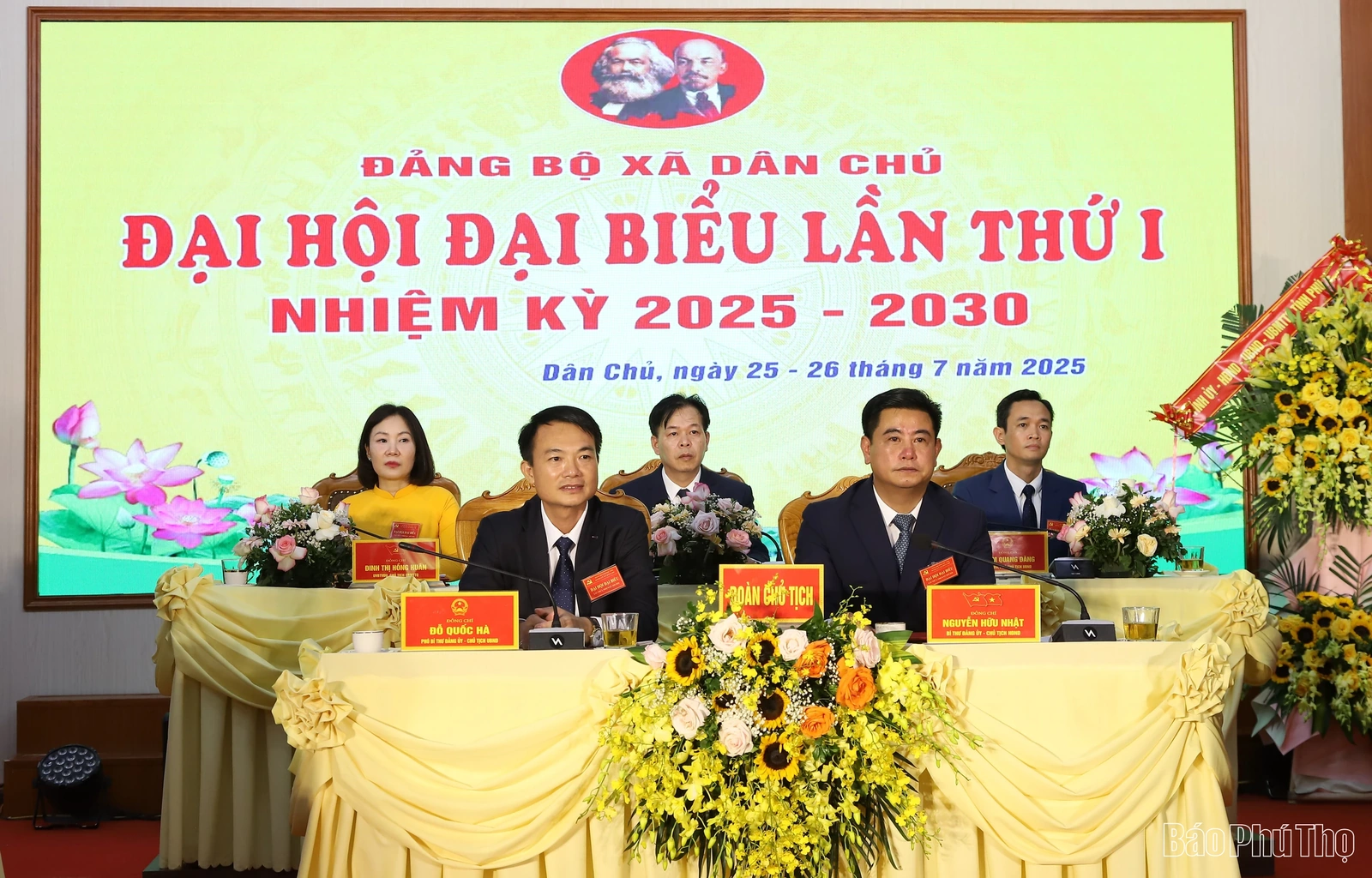 Đại hội đại biểu Đảng bộ xã Dân Chủ lần thứ I nhiệm kỳ 2025 - 2030