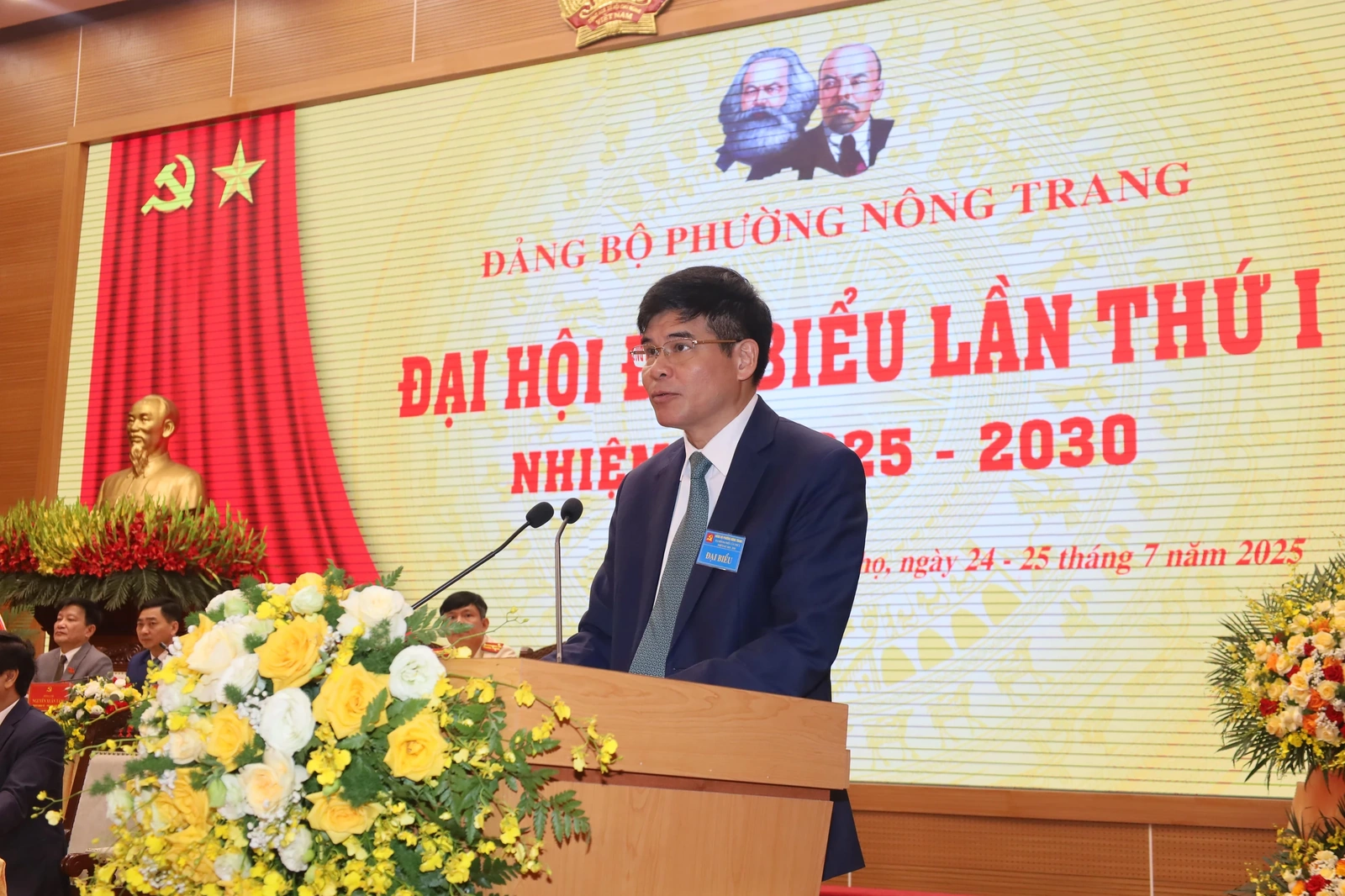 Đại hội đại biểu Đảng bộ phường Nông Trang, nhiệm kỳ 2025-2030