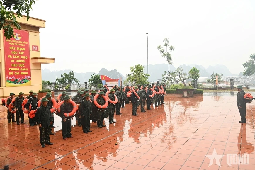 Lực lượng vũ trang Quảng Ninh, Hải Phòng khẩn trương ứng phó bão số 3