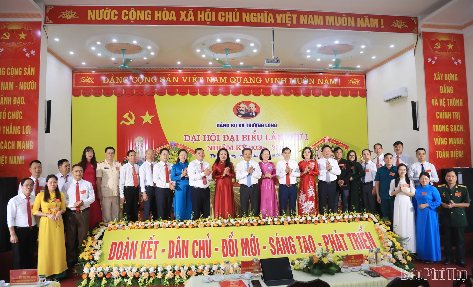 Đại hội đại biểu Đảng bộ xã Thượng Long lần thứ I, nhiệm kỳ 2025-2030