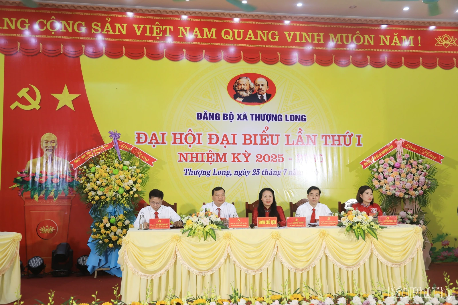 Đại hội đại biểu Đảng bộ xã Thượng Long lần thứ I, nhiệm kỳ 2025-2030