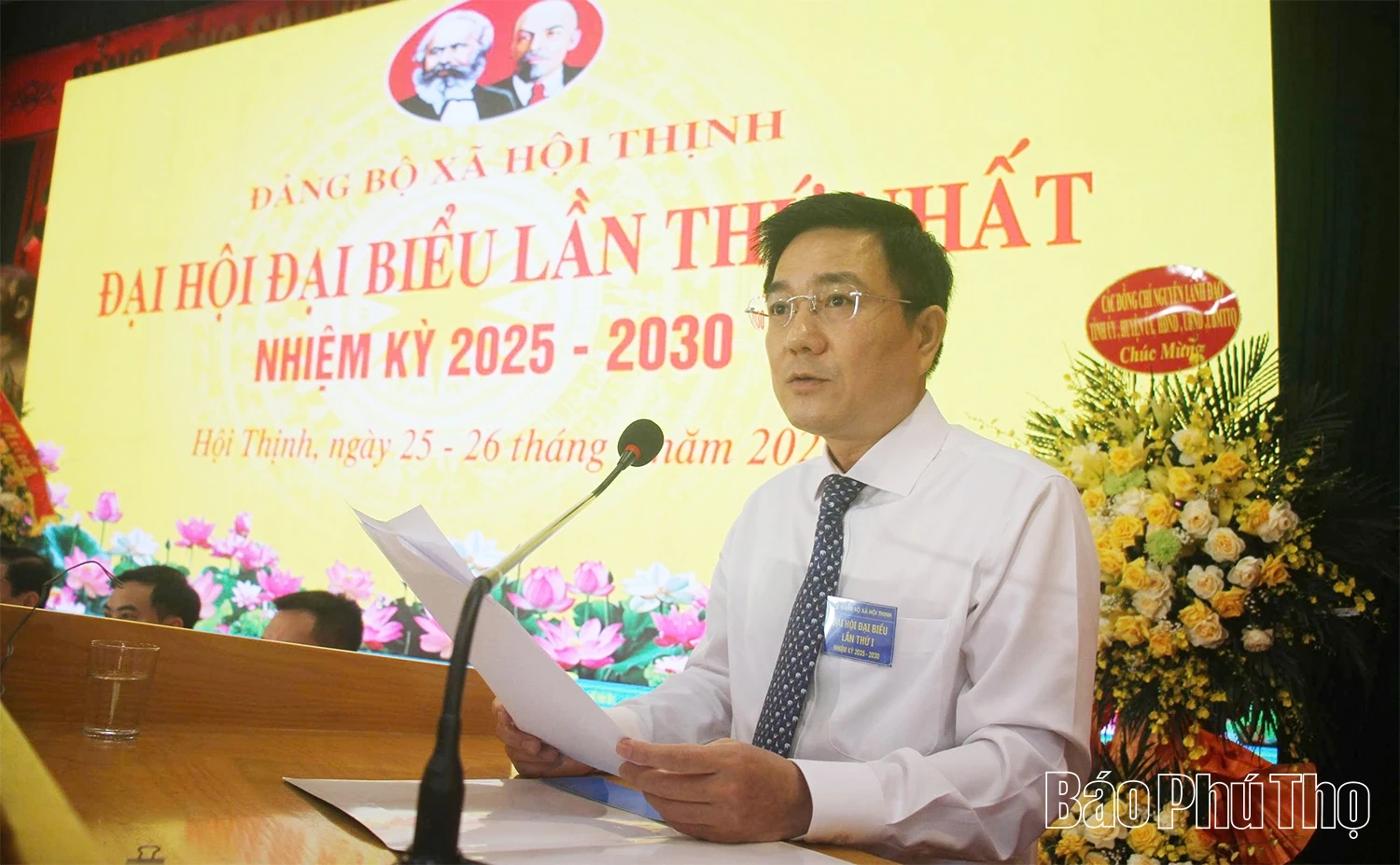 Đại hội Đại biểu Đảng bộ xã Hội Thịnh lần thứ Nhất