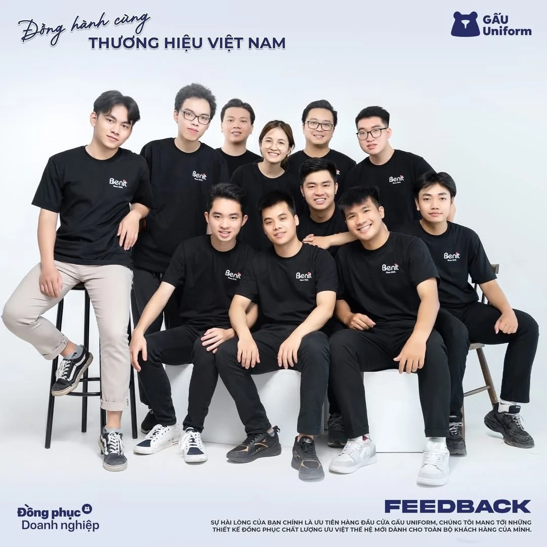 In áo đồng phục Hà Nội ĐẸP, NHANH, CHUẨN cùng Đồng phục GẤU