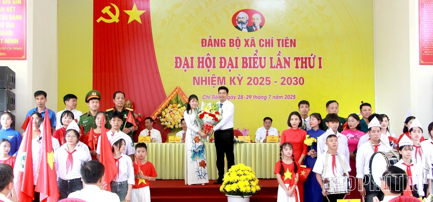Đại hội đại biểu Đảng bộ xã Chí Tiên lần thứ I, nhiệm kỳ 2025 - 2030