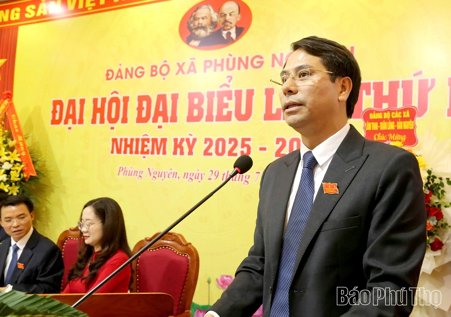 Đại hội đại biểu Đảng bộ xã Phùng Nguyên lần thứ I, nhiệm kỳ 2025-2030