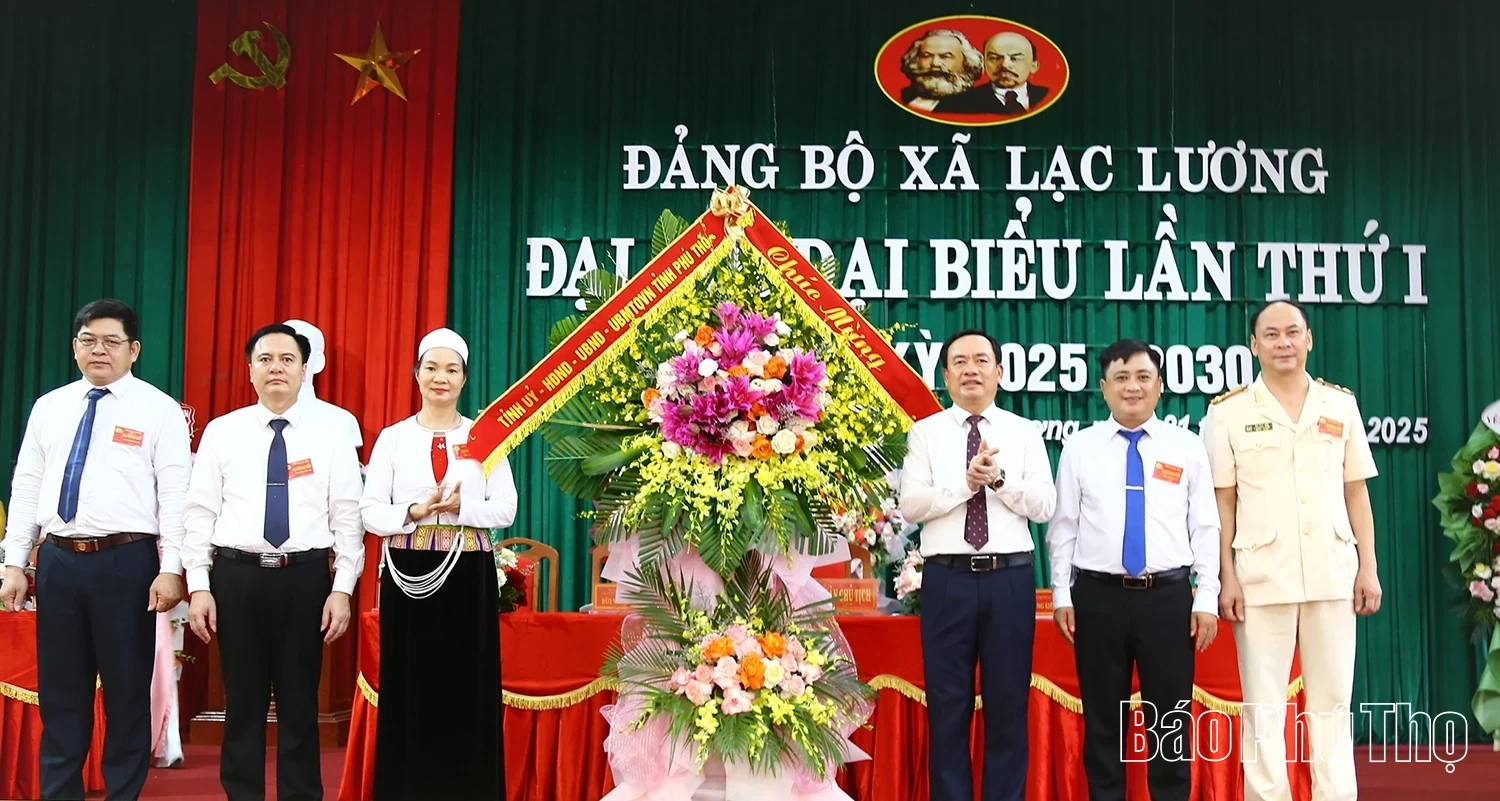 Đại hội đại biểu Đảng bộ xã Lạc Lương lần thứ I, nhiệm kỳ 2025-2030