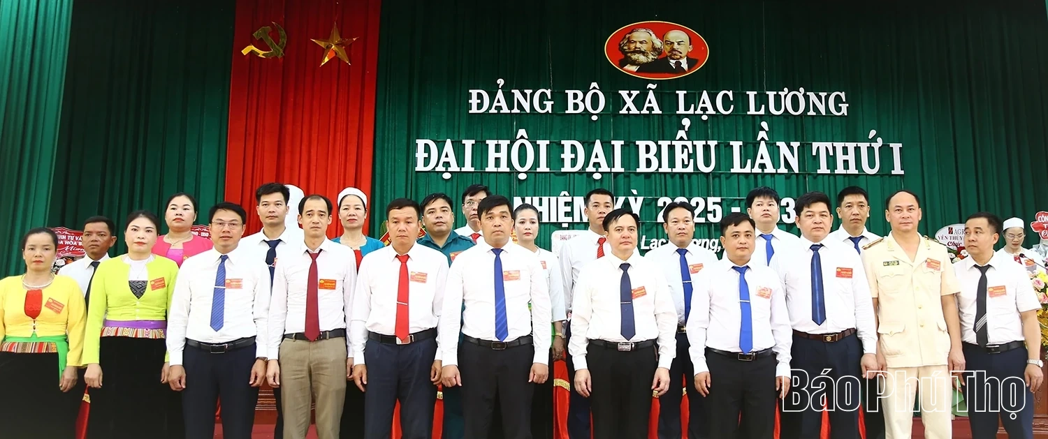 Đại hội đại biểu Đảng bộ xã Lạc Lương lần thứ I, nhiệm kỳ 2025-2030