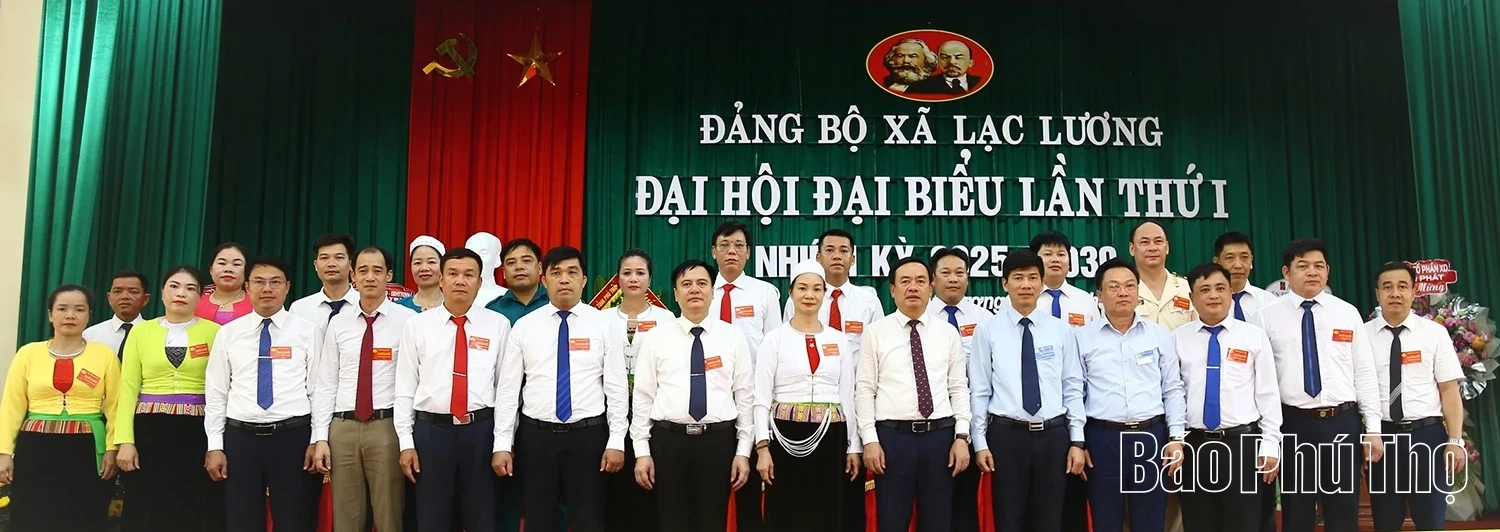Đại hội đại biểu Đảng bộ xã Lạc Lương lần thứ I, nhiệm kỳ 2025-2030