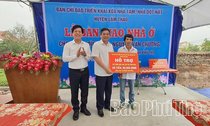 Xã Bản Nguyên hoàn thành xóa nhà tạm