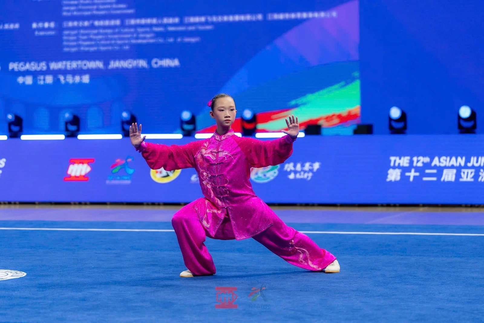 Cặp VĐV Phú Thọ giành “cú đúp Vàng” tại Giải Vô địch Wushu trẻ châu Á 2025