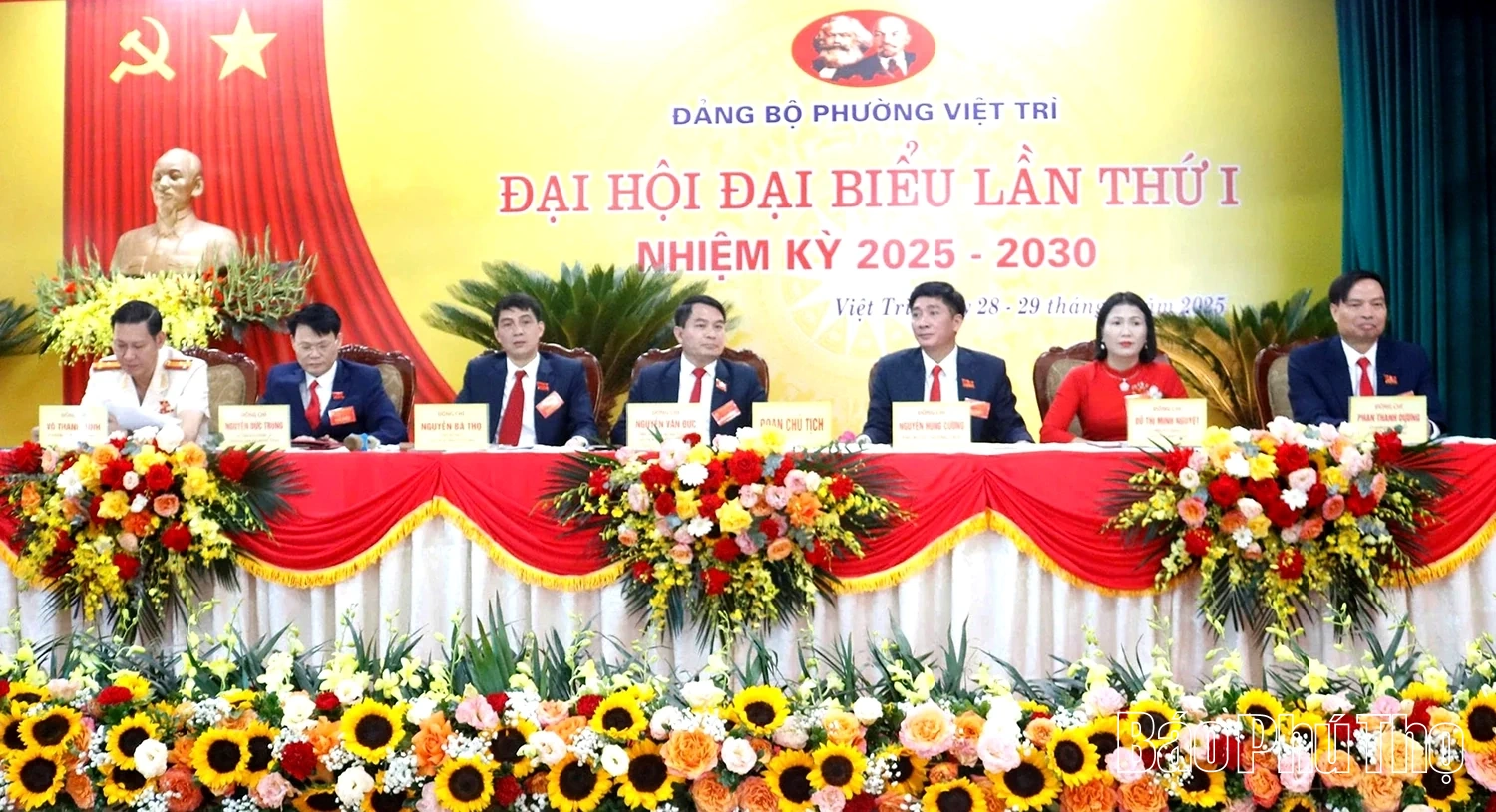 Đại hội đại biểu Đảng bộ phường Việt Trì lần thứ I, nhiệm kỳ 2025 - 2030