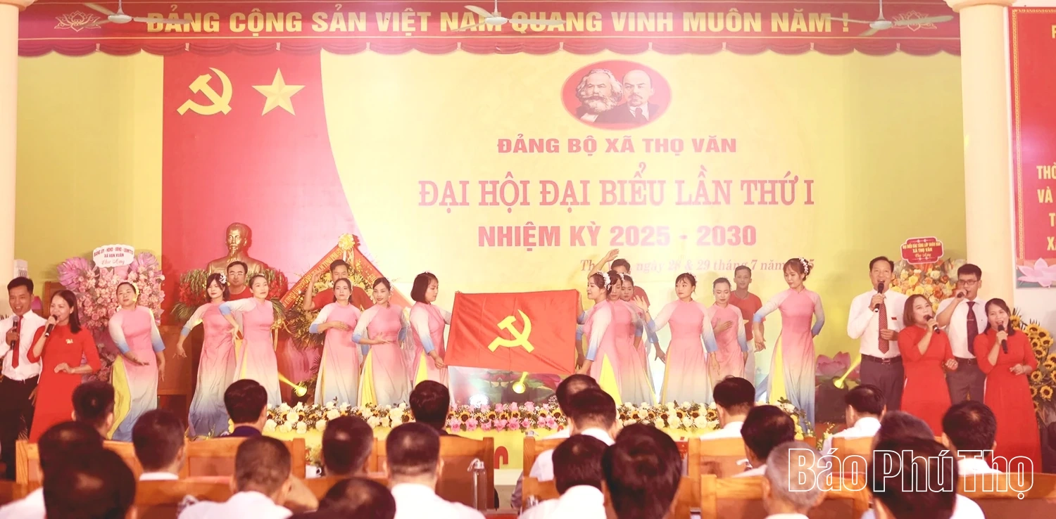 Đại hội đại biểu Đảng bộ xã Thọ Văn lần thứ I, nhiệm kỳ 2025-2030