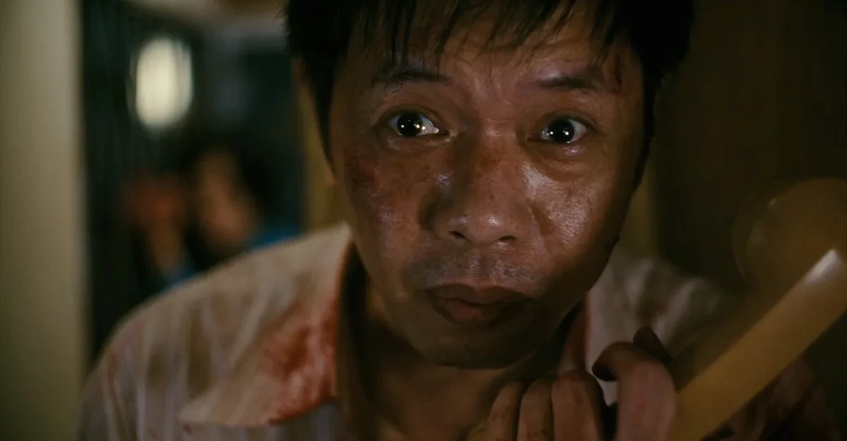 Cảnh đối đầu nghẹt thở của Thái Hòa và Thanh Sơn trong “Tử chiến trên không”