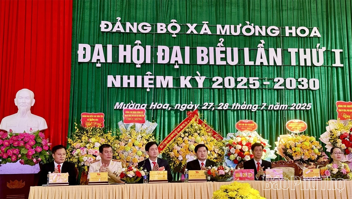 Đại hội đại biểu Đảng bộ xã Mường Hoa lần thứ I, nhiệm kỳ 2025 – 2030