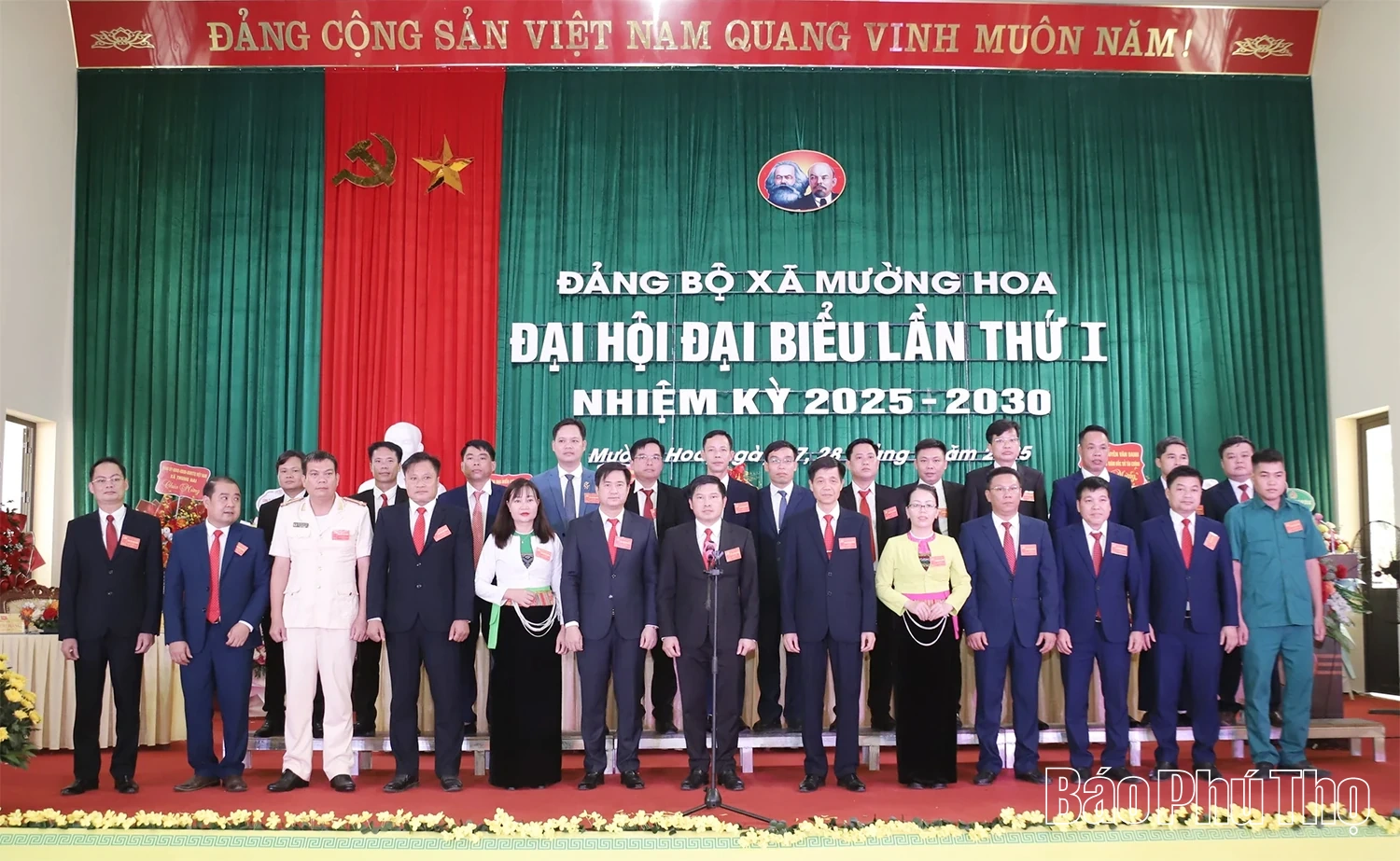 Đại hội đại biểu Đảng bộ xã Mường Hoa lần thứ I, nhiệm kỳ 2025 – 2030