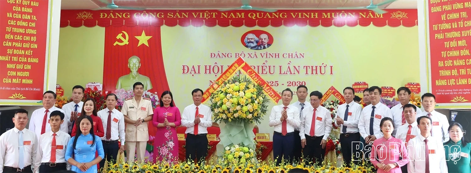 Đại hội đại biểu Đảng bộ xã Vĩnh Chân lần thứ I, nhiệm kỳ 2025 - 2030