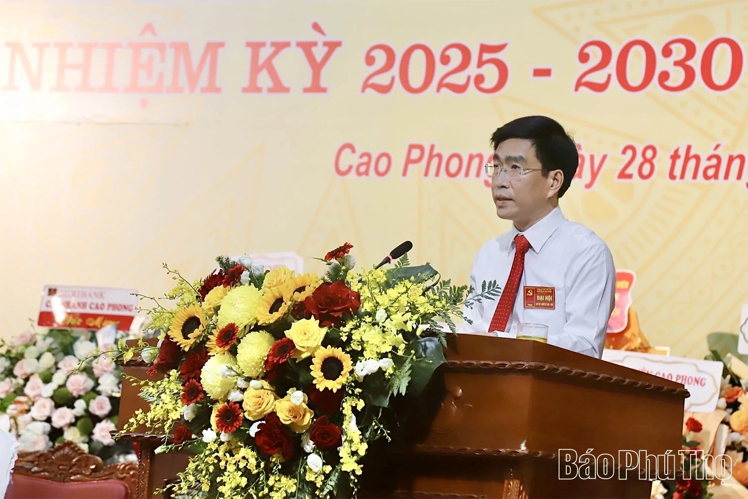 Đại hội đại biểu Đảng bộ xã Cao Phong lần thứ I, nhiệm kỳ 2025 - 2030