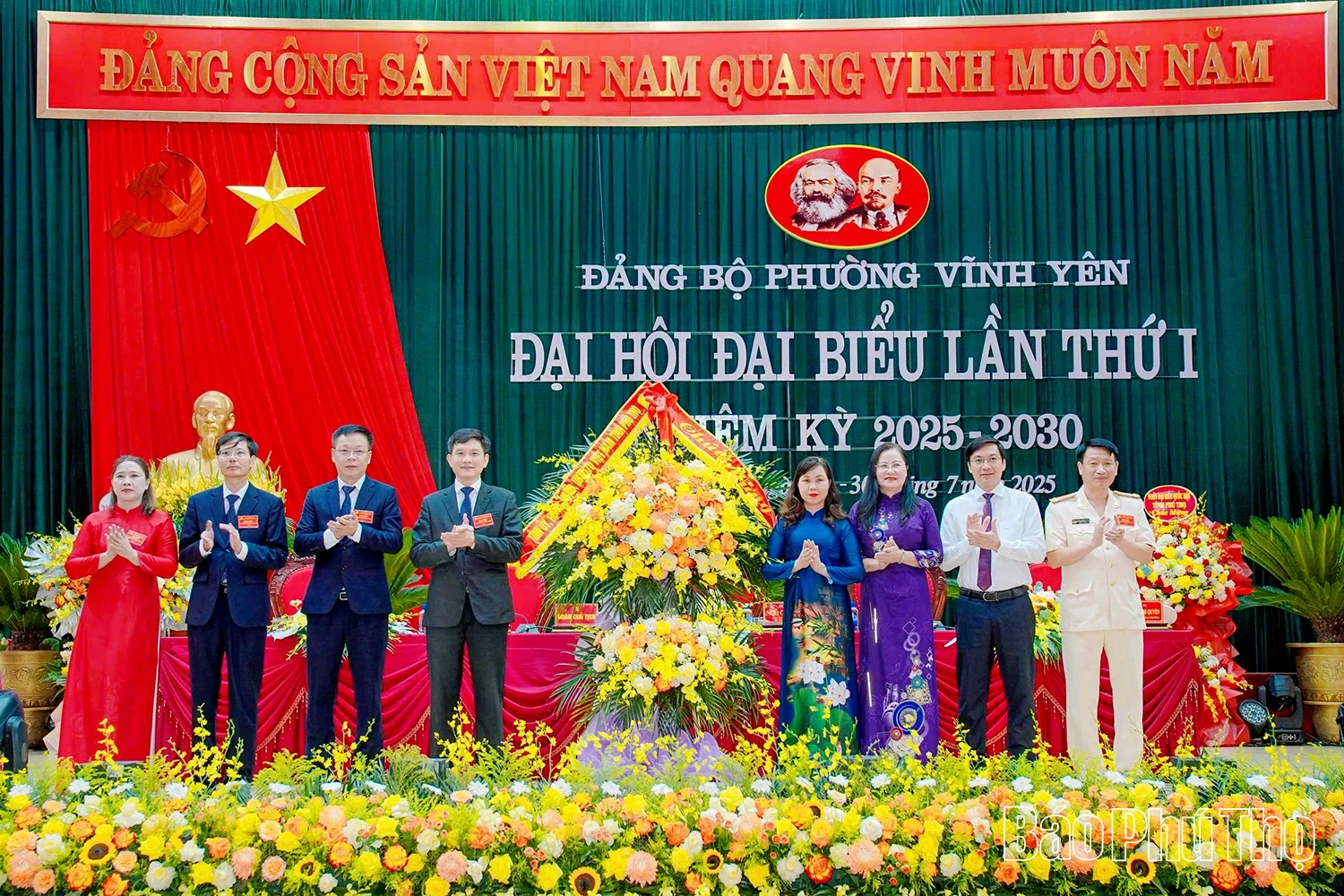 Đại hội đại biểu Đảng bộ phường Vĩnh Yên lần thứ I nhiệm kỳ 2025-2030