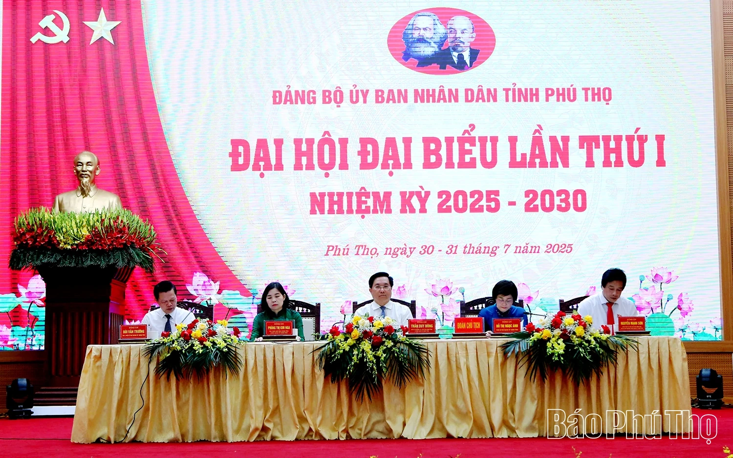 Ngày làm việc thứ nhất, Đại hội đại biểu Đảng bộ UBND tỉnh nhiệm kỳ 2025-2030