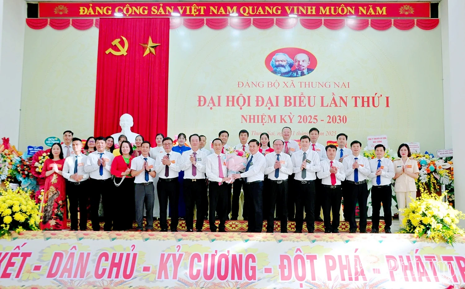 Đại hội đại biểu Đảng bộ xã Thung Nai lần thứ I, nhiệm kỳ 2025-2030