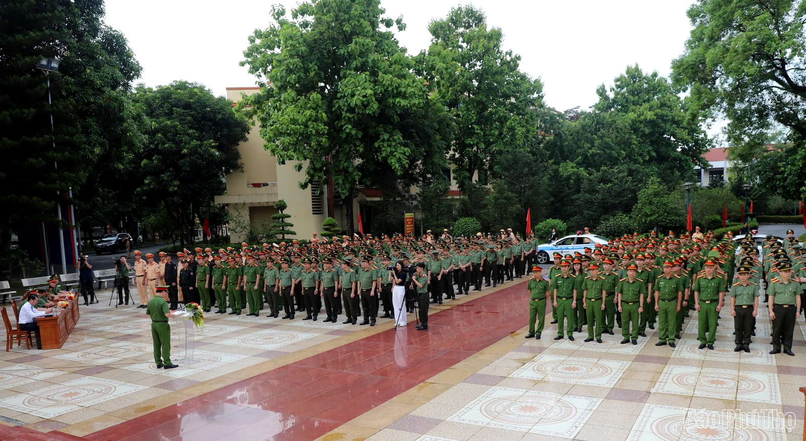 Ra quân cao điểm tấn công, trấn áp tội phạm, bảo đảm an ninh trật tự Đại hội Đảng các cấp